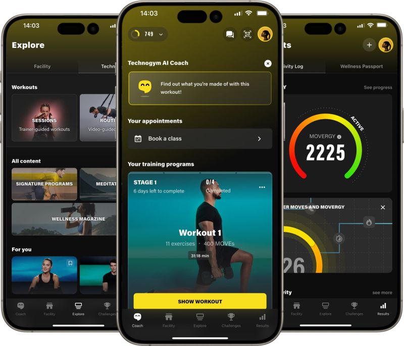 FITQOR app on a phone