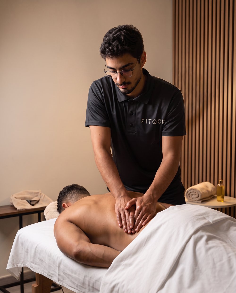 Rúben, licensed massage therapist at FITQOR